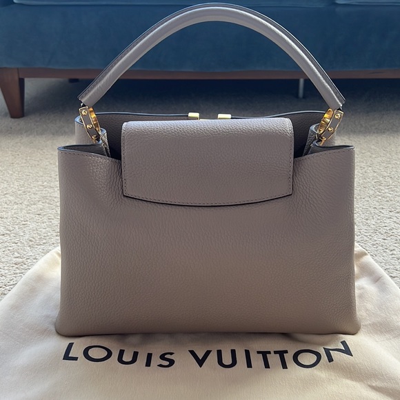 Louis Vuitton 2014 Taurillon Capucines MM - Picture 4 of 8